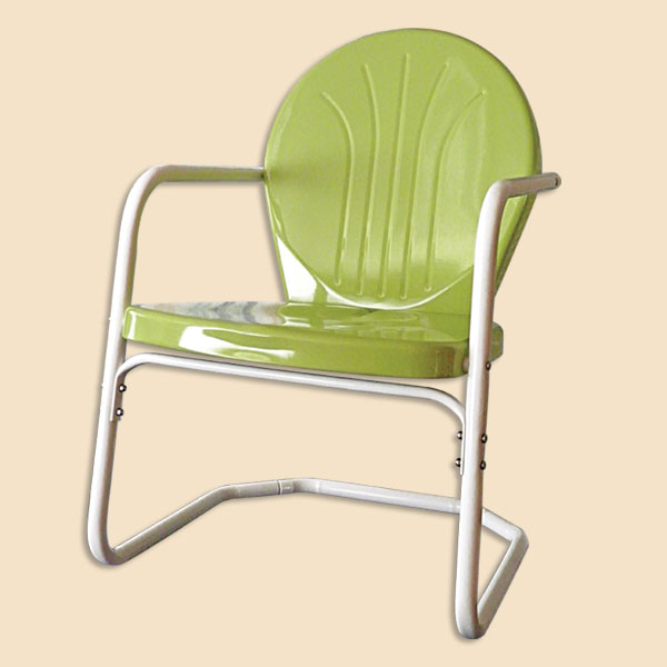 Retro Lawn Chairs 1950s Metal, Retro Outdoor Metal Furniture